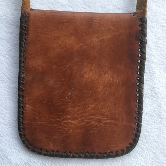 Handcrafted genuine leather shoulder bag - Picture 3 of 4